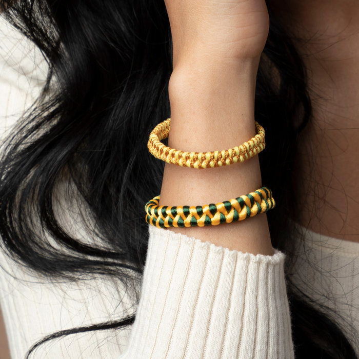 Armband Vlechten met Satijnkoord of Waxkoord Inspi355