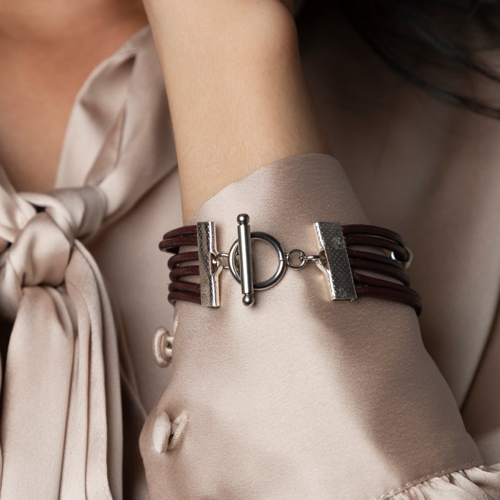 Celtic Knot Leather Bracelet DIY Inspi350