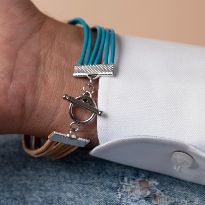 Heren Armband Maken met Keltische Knoop van Leer Inspi359