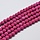 Natural Lavakralen Roze 6mm, streng 55 stuks