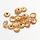 100 Pieces Bead Cap Golden Nickel Free 5mm