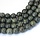 Natural Serpentine Gemstone Beads 6mm Green, strand 39cm, 55 pieces