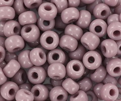 Miyuki Rocailles 4mm 6/0 Opaque Mauve, 10 gram