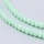 Facetkralen Mint Groen 3x2mm, 80 stuks