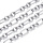Stainless Steel Chain Silver 14x7mm, 1 meter