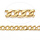 1 meter Stainless Steel Chain Golden 7x5mm - A65