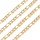 1 meter Stainless Steel Chain Golden 9x6mm - A63