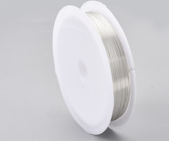 5 m Wire for Jewellery Silver 0.6mm