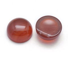 Natural Carnelian Gemstone Cabochon 10x5mm