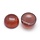 Natural Carnelian Gemstone Cabochon Rond 10x5mm