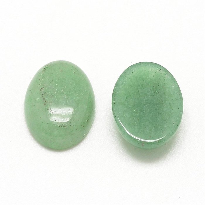 Natural Aventurine Gemstone Cabochon Oval 18x13x5mm