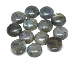 Natural Labradorite Gemstone Cabochon 20x6mm