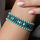 Metallic Mint Armband van Tila Beads + Patroon Inspi394