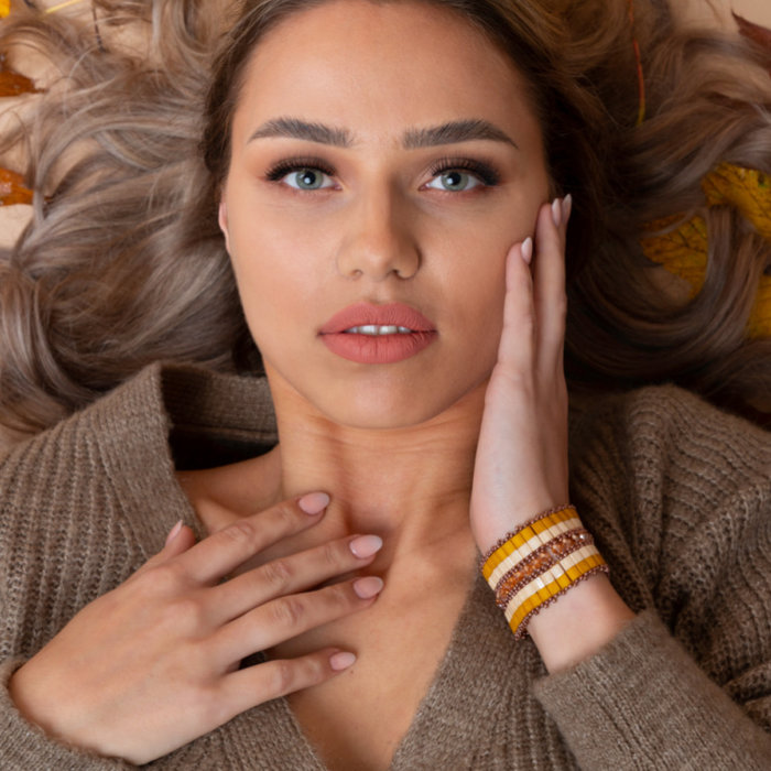 Tila Beads Bracelet + Pattern Inspi391