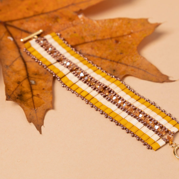 Tila Beads Bracelet + Pattern Inspi391