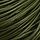 Cowhide Leather Cord 2mm Army Green, 3 meter