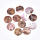 Natural Akoya Schelp Bedel Rond Licht Roze 15x2mm, 20 Stuks