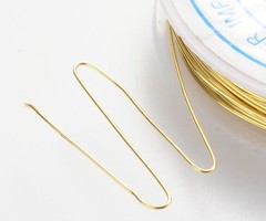 Koperdraad Gold Plated 0.6mm, 5 meter