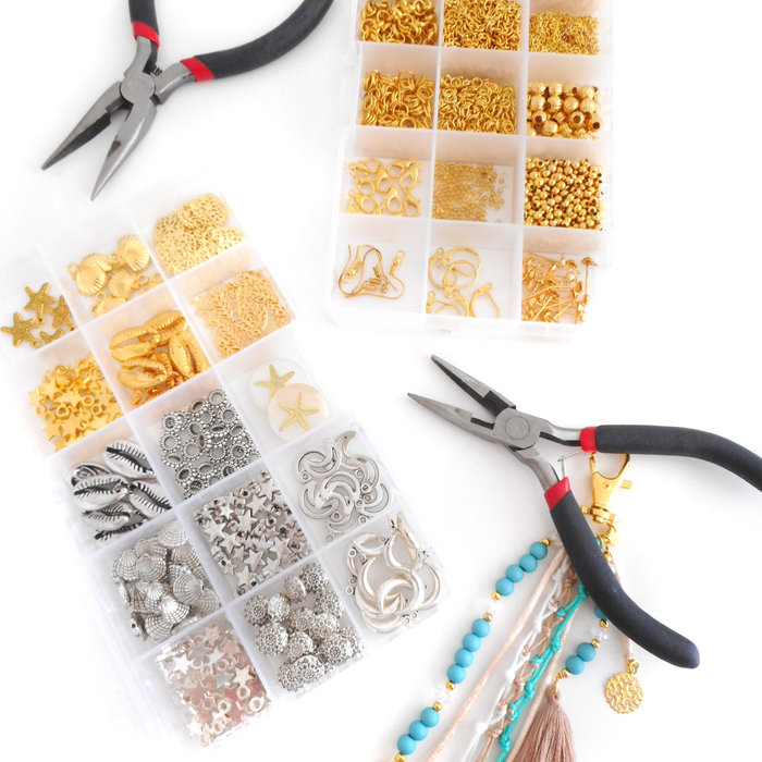 Bead Storage Box / Organiser Small - 15 compartments 17x10x2cm