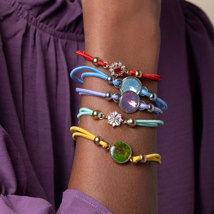 Rivoli Puntsteen 12mm Hazy Purple