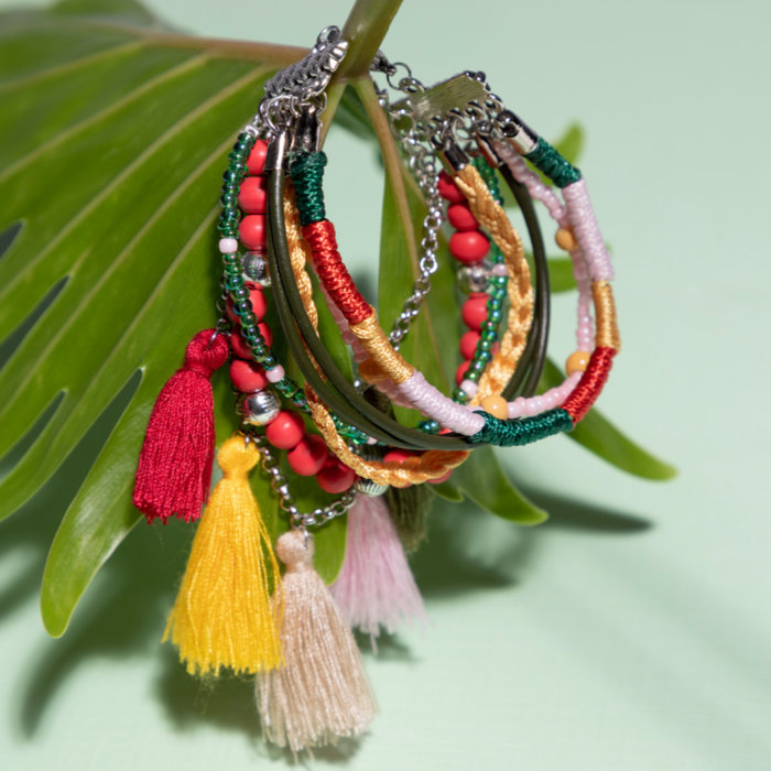 Waxkoord Donker Groen 1mm, 3 meter