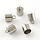 Stainless Steel End Cap for 10mm Cord 15x11mm, 8 Pieces