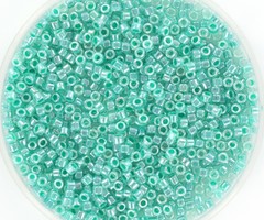 Miyuki Delica's 11/0  Ceylon Aqua Green, 5 grams