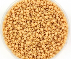 Miyuki Delica's 11/0 Opaque Matte Luster Light Terracotta, 5 gram