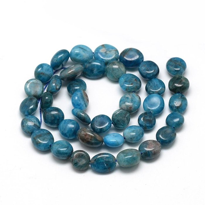 Natural Apatite Gemstone Beads 11x10x8mm, strand 30~45  pieces