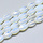Opalite Faceted Beads 9x6mm, strand 20 pieces