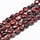 Natural Red Tiger Eye Gemstone Beads 11x10x8mm, strand 30~45  pieces