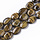 Natural Tiger Eye Gemstone Beads 18x13x6mm, strand 20 pieces