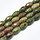 Natural Unakite Faceted Gemstone Beads 9x6mm, strand 20 pieces