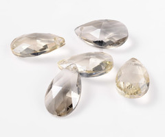 Glas Bedel Druppel Champagne 22x13x7mm