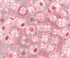 10 gram Miyuki Rocailles 6/0  Pearlized Effect Pink