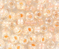 10 gram Miyuki Rocailles 6/0  Pearlized Effect Salmon