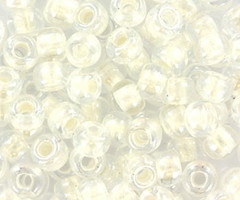 10 gram Miyuki Rocailles 6/0  Pearlized Effect White