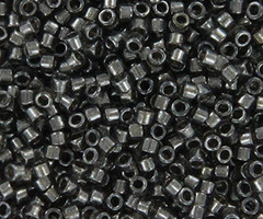 Miyuki Delica's 11/0  Fancy Lined Steel, 5 gram