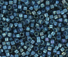 Miyuki Delica's 11/0  Fancy Lined Stormy, 5 gram