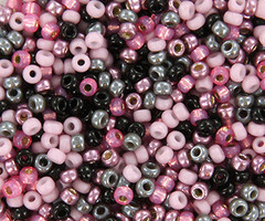 Miyuki Rocailles 11/0 -   Mix Pink Candy, 5 gram