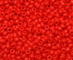 Miyuki Rocailles 11/0 -   Opaque Red, 5 gram