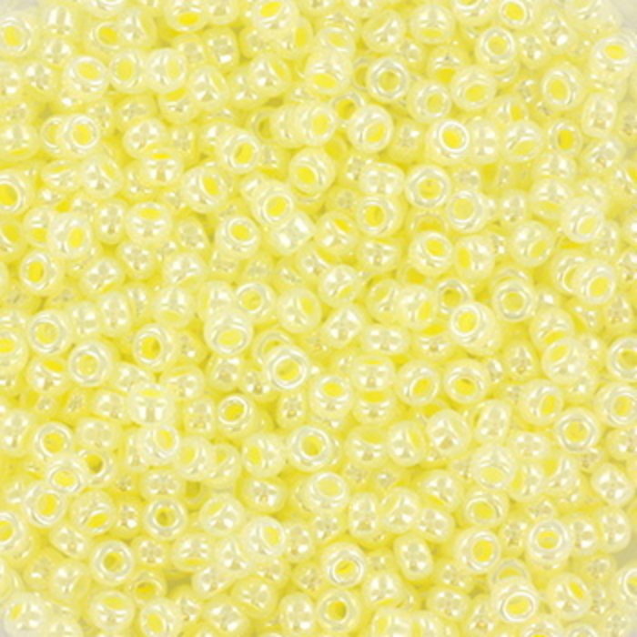 Miyuki Rocailles 11/0 -   Ceylon Lemon Ice, 5 gram