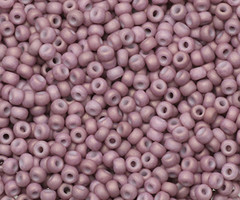 Miyuki Rocailles 11/0 -  Opaque Matte Light Mauve, 5 gram