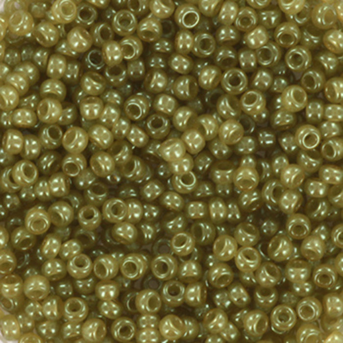 Miyuki Rocailles 11/0 - Ceylon Translucent Celery, 5 gram