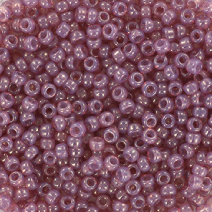 Miyuki Rocailles 11/0 - Ceylon Translucent Thistle, 5 gram