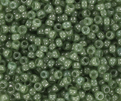 Miyuki Rocailles 11/0 - Ceylon Translucent Sage, 5 gram
