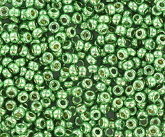 Miyuki Rocailles 11/0 - Duracoat Galvanized Dark Mint Green, 5 gram