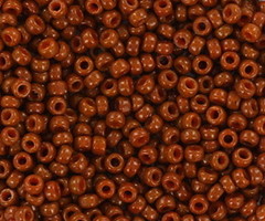Miyuki Rocailles 11/0 - Duracoat Opaque Sienna, 5 gram