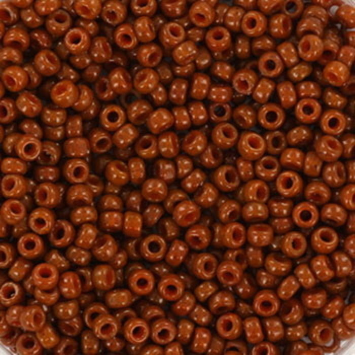 Miyuki Rocailles 11/0 - Duracoat Opaque Sienna, 5 gram