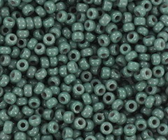 Miyuki Rocailles 11/0 - Duracoat Opaque Eucalyptus, 5 gram
